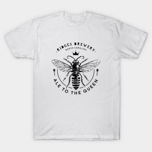 Brewery Ale Beer Bee Design T-Shirt